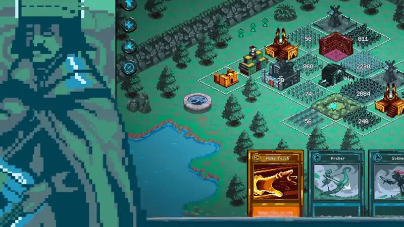 9 Kings kingdom building gameplay with cards being placed on the map
